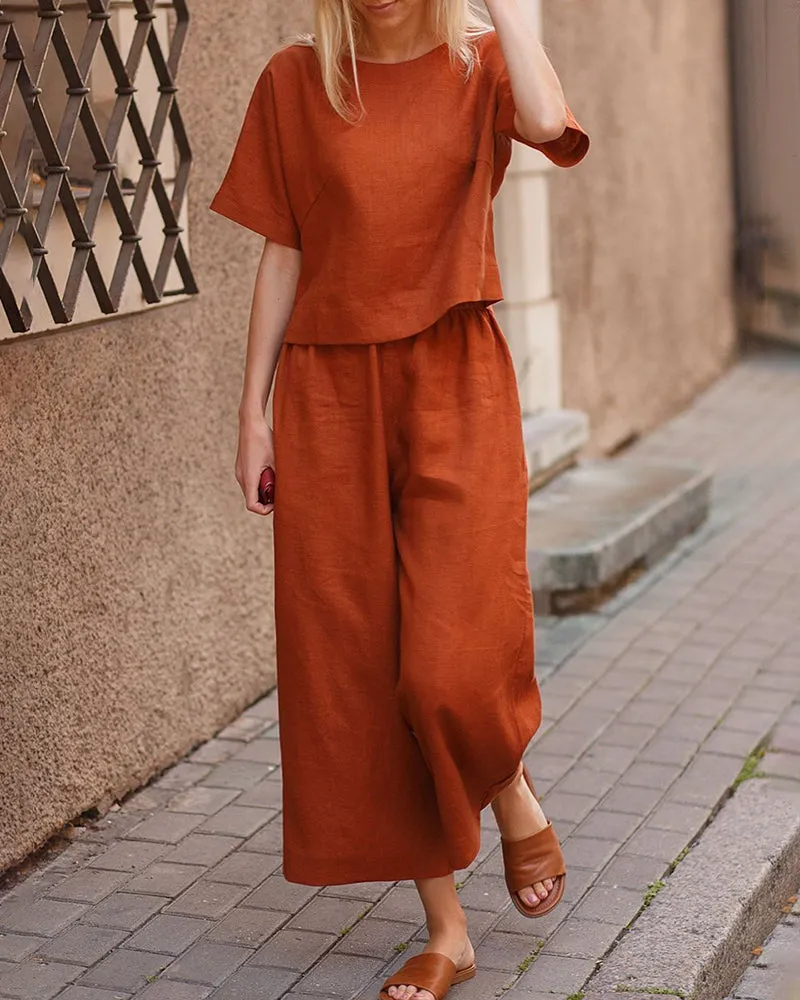 Loose Fit Two Piece Sets