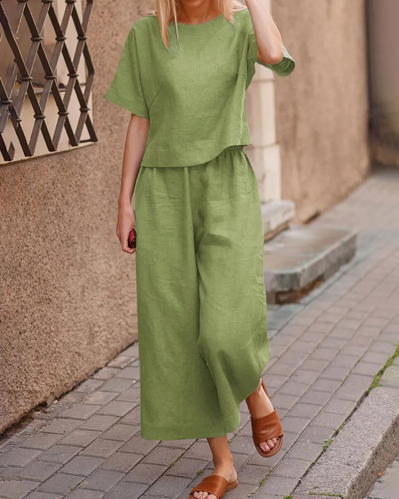 Loose Fit Two Piece Sets