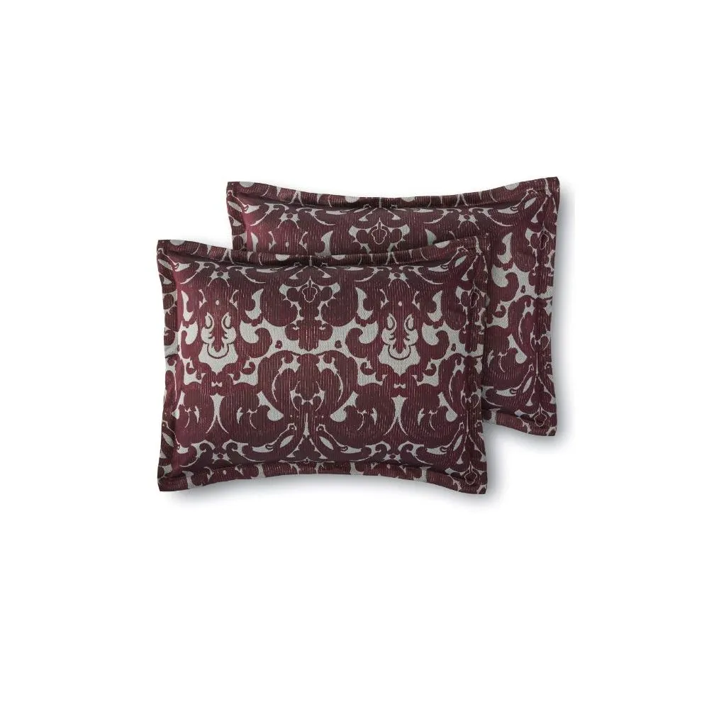 Mainstays 83616 Traditional Damask 7 Piece Comforter Sets, King with Shams