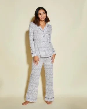 Petite Langarm Top & Hose Pyjama-Set