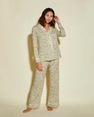 Petite Long Sleeve Top & Pant Pajama Set