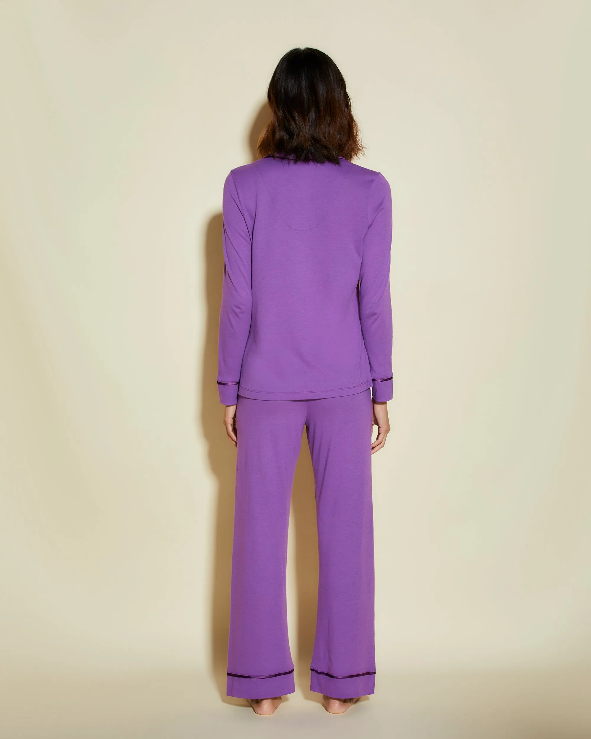 Petite Long Sleeve Top & Pant Pajama Set