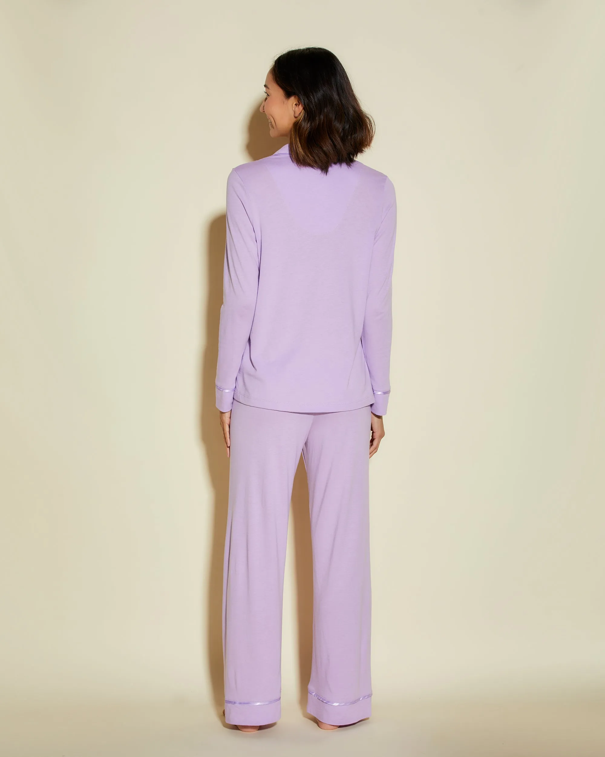 Petite Long Sleeve Top & Pant Pajama Set