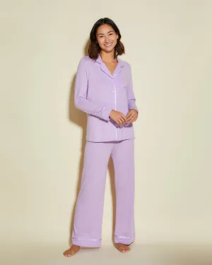 Petite Long Sleeve Top & Pant Pajama Set