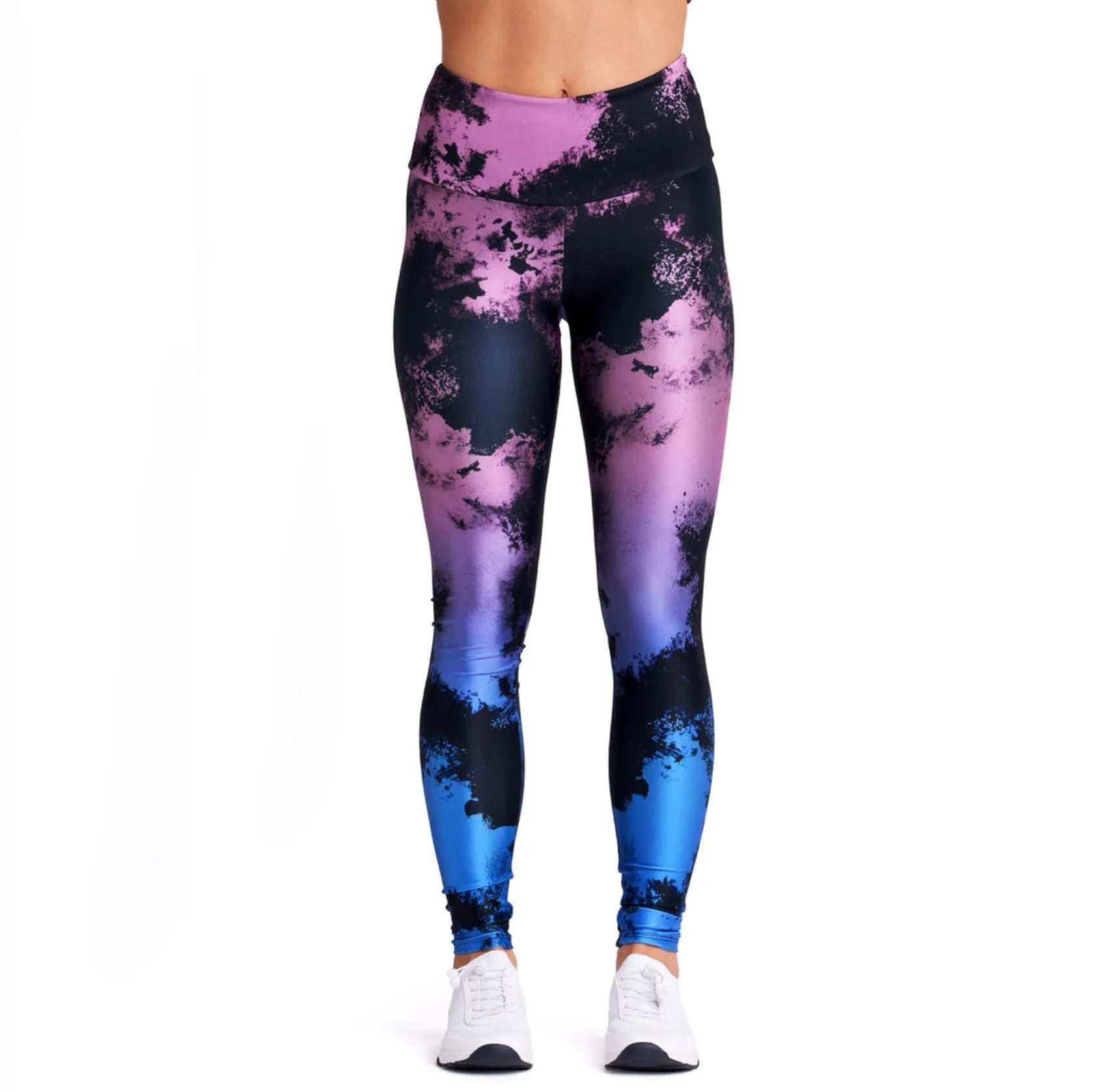 Pink Acid Wash Legging