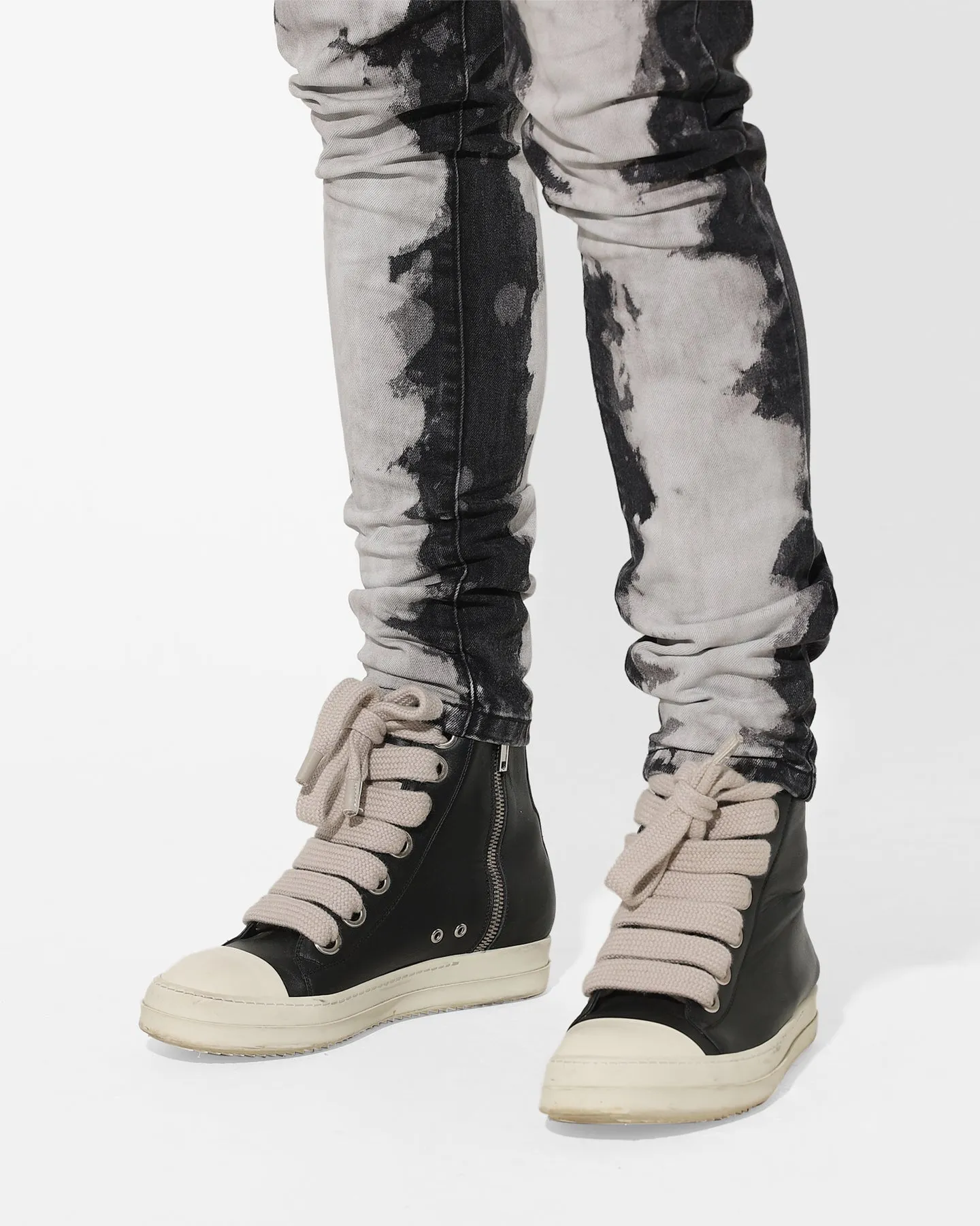Saint Morta Splat Jeans Black/Grey