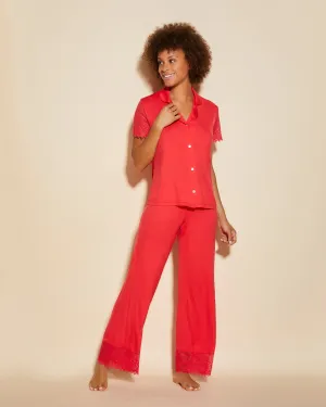 Set Aus Kurzärmligem Oberteil & Shorts