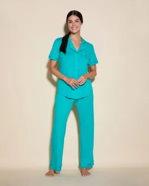 Short Sleeve Top & Pant Pajama Set