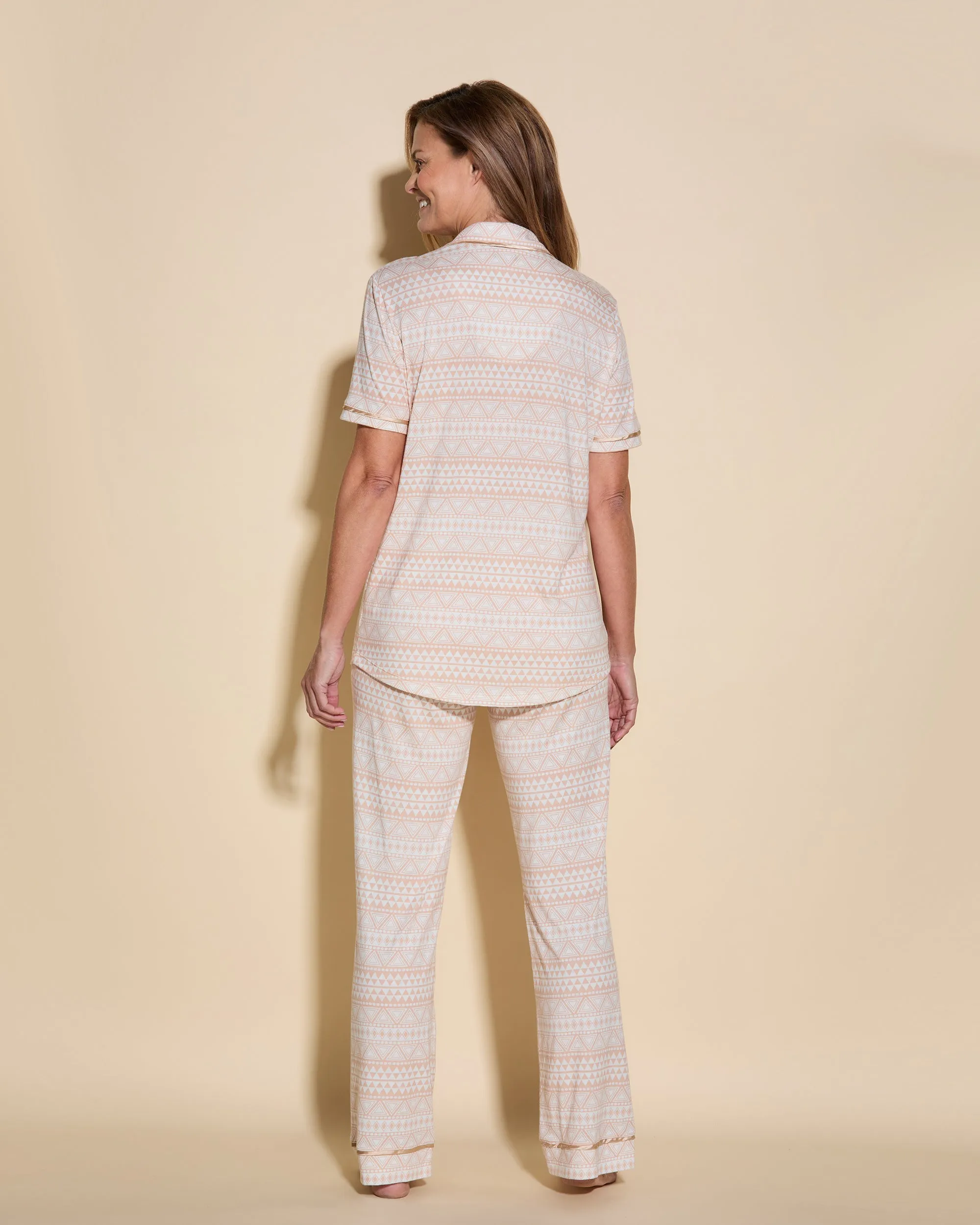 Short Sleeve Top & Pant Pajama Set
