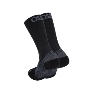 Unisex FS4 Plantar Fasciitis Merino Wool (Crew) - Black