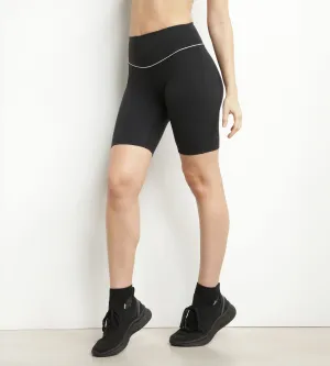 Women's sports cyclist in black sculpting microfibre Dim Move