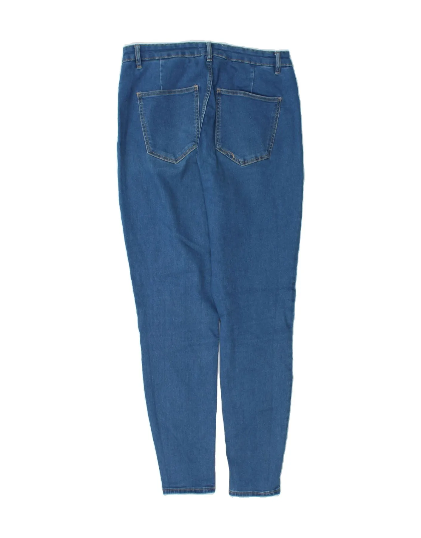 ZARA Womens Skinny Jeans EU 42 Large W32 L28 Blue Cotton